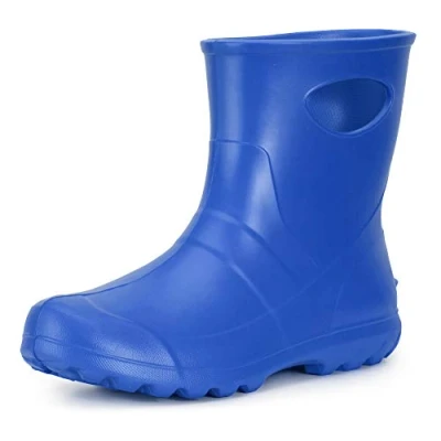 Afbeelding van Ladeheid Dames Regenlaarzen Gevoerd en Waterdicht Vederlicht EVA LA LMG 750 GardenWomen Blau2727c (Zonder Laarskous) 39