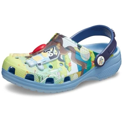 Afbeelding van Crocs Bluey Classic Unisex Clogs voor kinderen, Maat: 34/35, Multi Kunststof