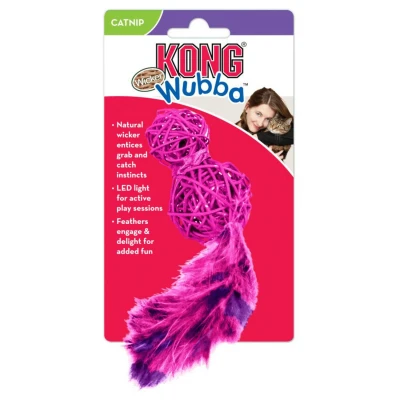 Afbeelding van Kong Wubba Wicker Kattenspeelgoed