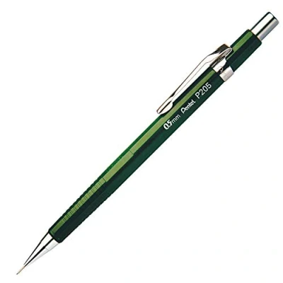 Image de Pentel Portemines P205, vert, diamètre de mines: 0,5 mm