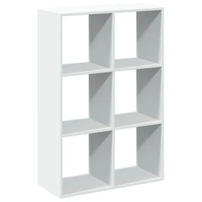 Image de vidaXL Étagère séparatrice de pièce blanc 69,5x29x103,5 cm858012