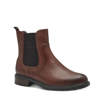 Afbeelding van Jana Chelsea Boot 25466 305 Cognac Wijdte H Maat 38