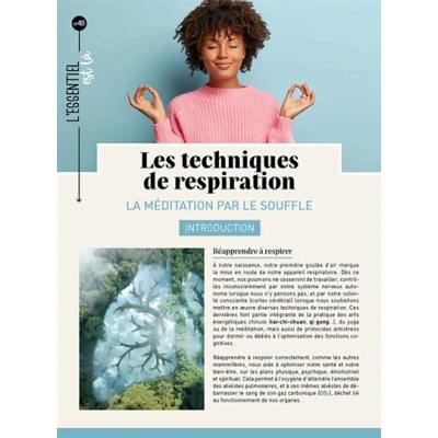 Image de Les techniques de respiration