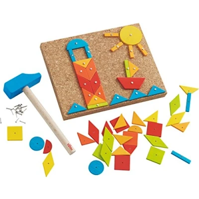 Afbeelding van HABA Nagelspiel Kunterbunt Speelgoed voor kinderen, Maat: One Size, Multi coloured