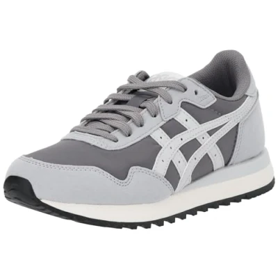Afbeelding van Asics Sportstyle Tiger Runner II Unisex Sneakers laag, Maat: 39, Carbon/cloud grey Textiel/ synthetisch