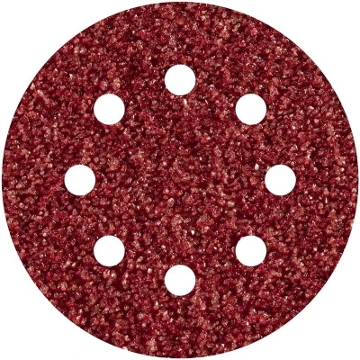 Afbeelding van Wolfcraft 2250000 EasyFix Schuurschijf Klittenband K60 125mm Hout / Metaal (5st)