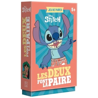 Afbeelding van STITCH LES DEUX FONT LA PAIRE JEUX DE CARTES