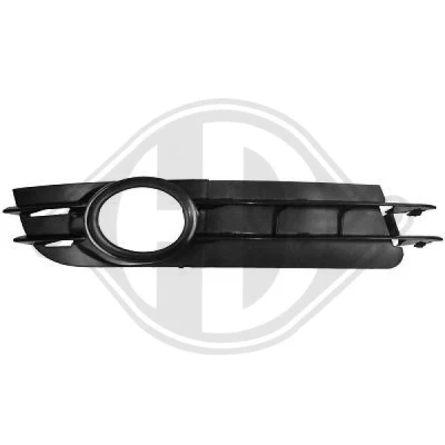 Afbeelding van DIEDERICHS 1026042 Bumper Grill rechts AUDI: A6 C6 Avant, Saloon
