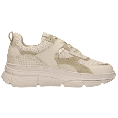 Afbeelding van Sub55 Veterschoenen Laag Beige Maat 44
