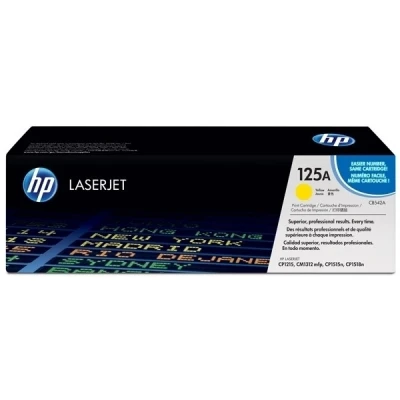Image de Hp 125a (cb542a Yellow)