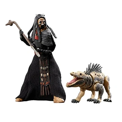Afbeelding van Star Wars: The Book of Boba Fett Vintage Collection Action Figures Tusken Warrior &amp; Massiff 10 cm