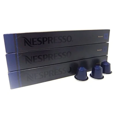 Afbeelding van 30 Nespresso Kazaar Espresso Lungo Nestle capsules
