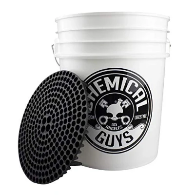 Afbeelding van Chemical Guys Autowasemmer 5 liter 19 (geschikt voor Grit Guard, Gamma Seal Lids, Dirt Trap) + Cyclone Trap zwart sticker
