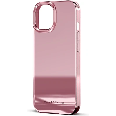 Afbeelding van iDeal of Sweden Hoesje Geschikt voor iPhone 15 Mirror Case roze
