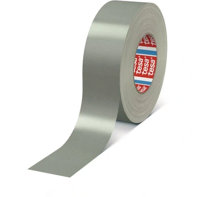Image de TESA 4657 ruban textile enduit d&#039;acrylique résistant à la température gris 38mm x 50m 04657 00114 00