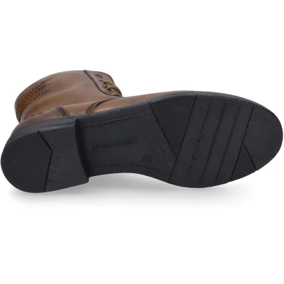 Afbeelding van Josef Seibel Simona 01 Veterboots, Dames, Maat: 39, Cognac Leer