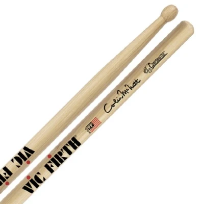 Afbeelding van Vic Firth CM Drumstokken Classic Metal Houten Tip PVF Serie