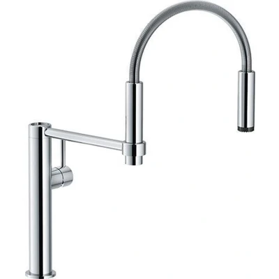 Afbeelding van Franke Pescara Semi Pro 360 Keukenkraan flexibele uitloop rvs look 115.0393.977