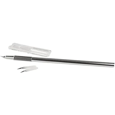 Image de Rayher Hobby 8957900 drehgelenkmesser, Carte SB Lot de 1 + 2 Lames Rechange