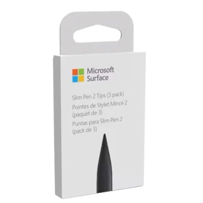 Image de Microsoft Pointe stylet noir mat (pack de 3) pour Surface Slim Pen 2