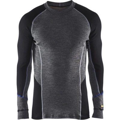 Afbeelding van Blaklader Onderhemd 100% Merino WARM 4897 1732 Medium Grijs/Zwart L