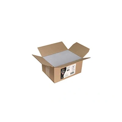 Afbeelding van Clairefontaine 550075C doos met 200 zelfklevende enveloppen formaat DL (11 x 22 cm) 120 g/m² kleur zilver uitnodigingen en match serie Pollen premium papier glad