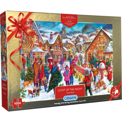 Afbeelding van Gibsons Christmas Limited Edition Light Up The Night (1000)