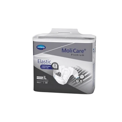 Afbeelding van MoliCare Premium Elastic 10 drops maat L 14 stuks Hartmann