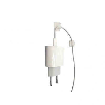 Afbeelding van Kortpack Zelfklevende Kabelclip Voor 5 Mm Kabels Wit (100 Stuks)