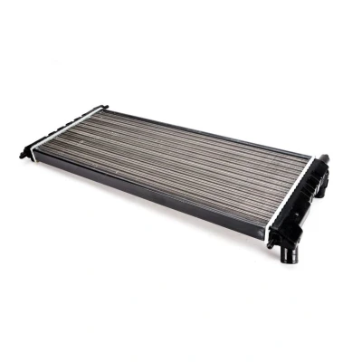 Afbeelding van THERMOTEC D7X053TT Radiateur Aluminium, Kunststof voor voertuigen met airco 285 680 23 Handgeschakeld Koelribben mechanisch gelast