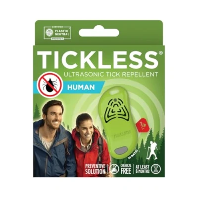 Afbeelding van Tickless Human Ultrasone tekenafweermiddel voor alle leeftijden, groen