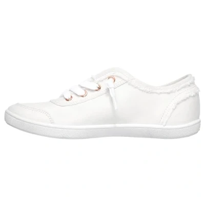 Afbeelding van Skechers Wide Fit BOBS B CUTE Sneakers laag, Dames, Maat: 40, White canvas Katoen