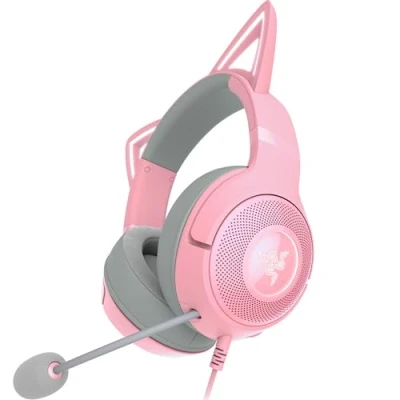 Afbeelding van Razer Kraken Kitty V2 Bedrade PC Gaming headset Roze
