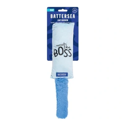 Afbeelding van Battersea cat kicker print blauw assorti