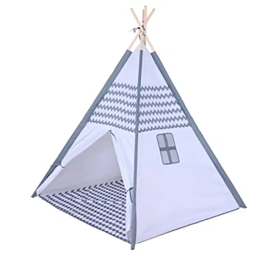 Afbeelding van knorr toys 55907 Tipi zag wit/grijs