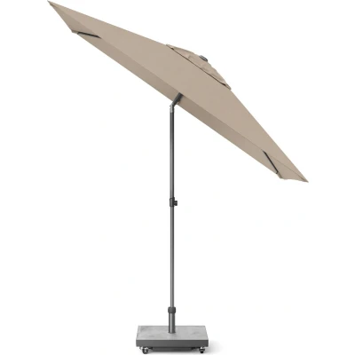 Afbeelding van Platinum Sun &amp; Shade Lisboa Parasol 210 X 150 Anthracite Taupe Beige Parasols