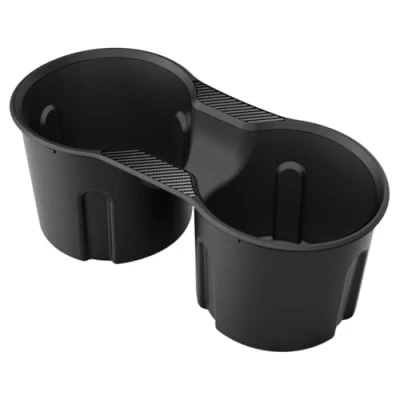 Afbeelding van Spigen Tesla Model Y 3 2021 2023 Middenconsole Bekerhouder, Water Bekerhouder Flessenhouder met Ontspannen Handgreep voor het Opbergen, Cup Organizer Accessoires Carbon Editie