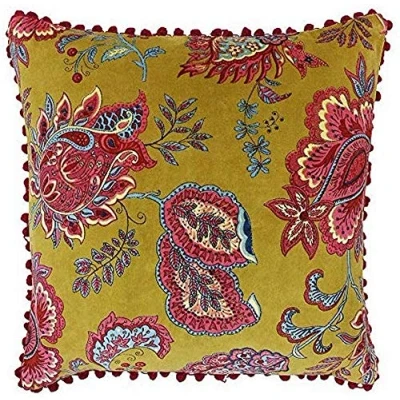 Image de Riva Home Housse de coussin Malisa (50 x 50 cm) (Jaune) UTRV1223