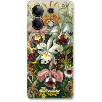 Afbeelding van Case Company® hoesje geschikt voor Xiaomi Redmi Note 13 5G Haeckel Orchidae Soft Cover Telefoonhoesje Bescherming aan alle Kanten en Schermrand