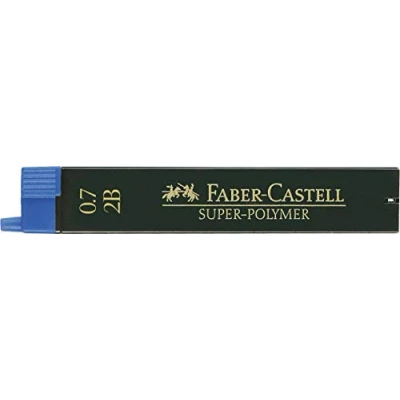 Afbeelding van Faber Castell blister 12 vullingen 0,7 mm