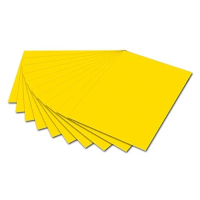 Afbeelding van Folia Fotokarton zwavelgeel 50X70 300G