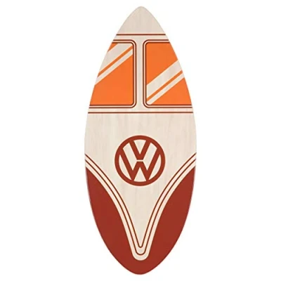 Afbeelding van Volkswagen VW T1 Bus Skimboard (104 cm) rood/hout