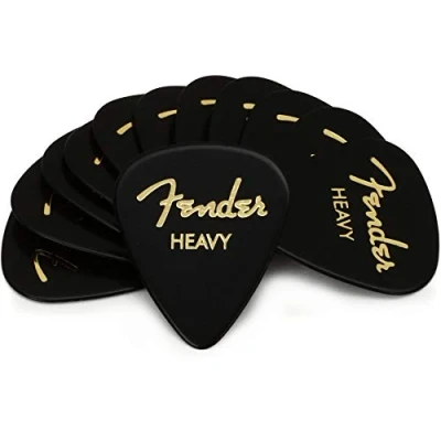 Afbeelding van Fender Celluloid heavy plectrum 12 pack
