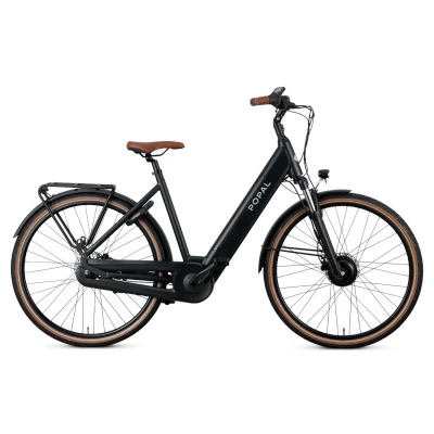 Afbeelding van Popal Novel N7 2024 Dames Elektrische Fiets E bike Black Matt 47 Cm + 100 Inruilkorting