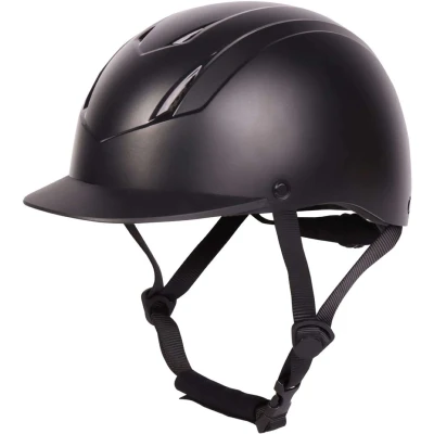 Afbeelding van Harry&#039;s Horse Veiligheidscap Quartz Zwart Maat 48 52