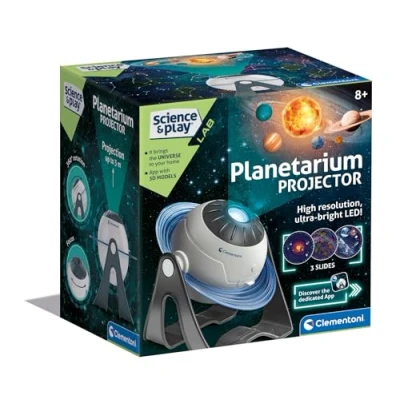 Afbeelding van Clementoni Wetenschap &amp; Spel Planetarium Projector STEM speelgoed sterren Bekijken Planeten en bewonderen App met informatie Vanaf 8 jaar