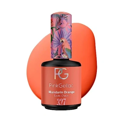 Afbeelding van Pink Gellac 327 Mandarin Orange Gel Nagellak 15 Ml