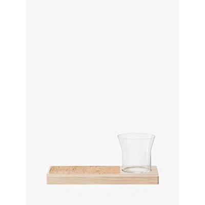 Afbeelding van L.S.A. Plateau Bureau Organizer Plantenset 28 cm Transparent / Glass