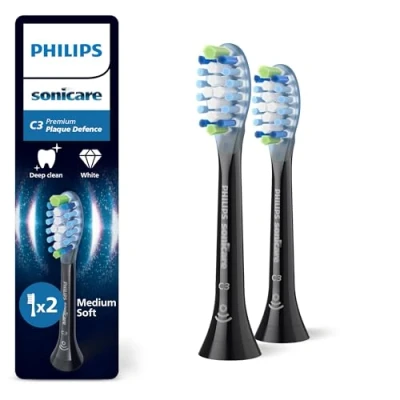 Afbeelding van Philips Sonicare, Borstels + opzetstukken, C3 Premium Plaque Defence (2 x)