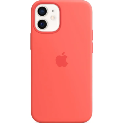 Afbeelding van Apple origineel Silicone MagSafe Case iPhone 12 Mini Pink Citrus MHKP3ZM/A